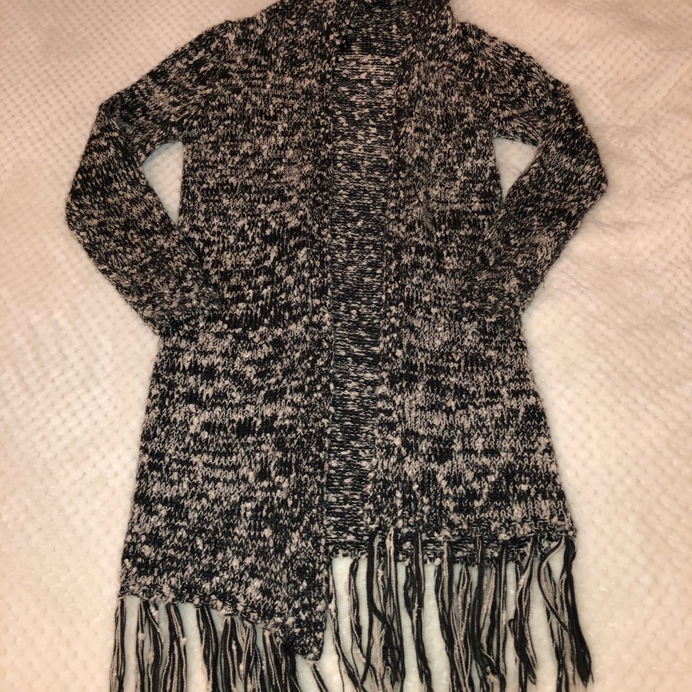 Hooded cardigan!